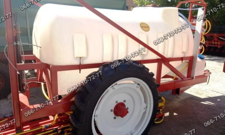 ОП-2000 polmark опрыскиватель прицепной два куба - фото № 3