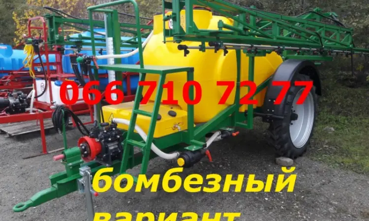 Опрыскиватель полевой прицепной ОП-3000-21-18 -2000 л/18-21штанга на полной гидравлике - фото № 1