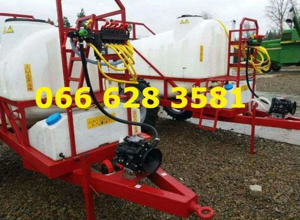 Якісний польський обприскувач ОП-2000/18 причіпний +потрійна форсунка під кас., Форсунки - фото № 1