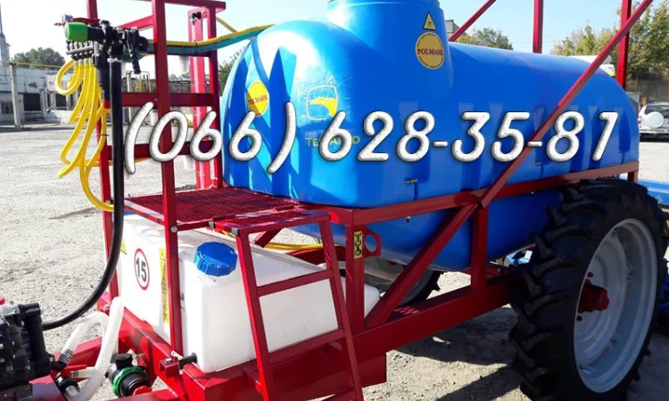 ОП 2000 с маятниковой стабилизацией, опрыскиватель прицепной - фото № 1