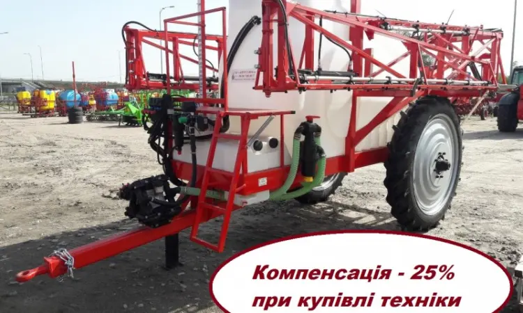 Обприскувач ОШШ 3000 л штанга 21 м (АСУ BRAVO 180)- КОМПЕНСАЦІЯ - 25% - фото № 1