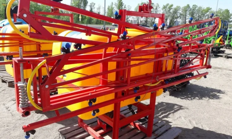 Навісний обприскувач 600 л штанга 14 м для внесення пестицидів - фото № 8