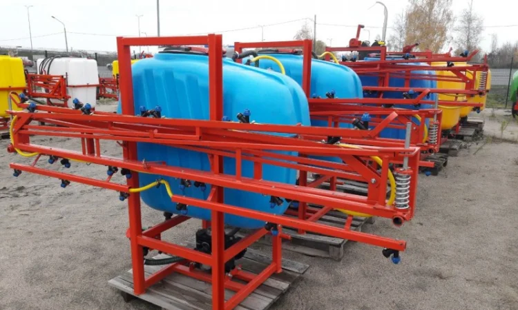 Навісний обприскувач 400 л для внесення пестицидів штанга 12 м - фото № 3