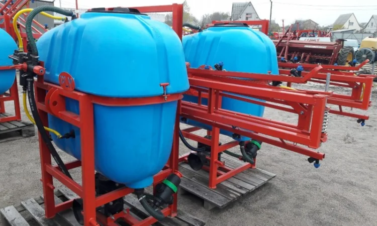 Навісний обприскувач 400 л для внесення пестицидів штанга 12 м - фото № 4