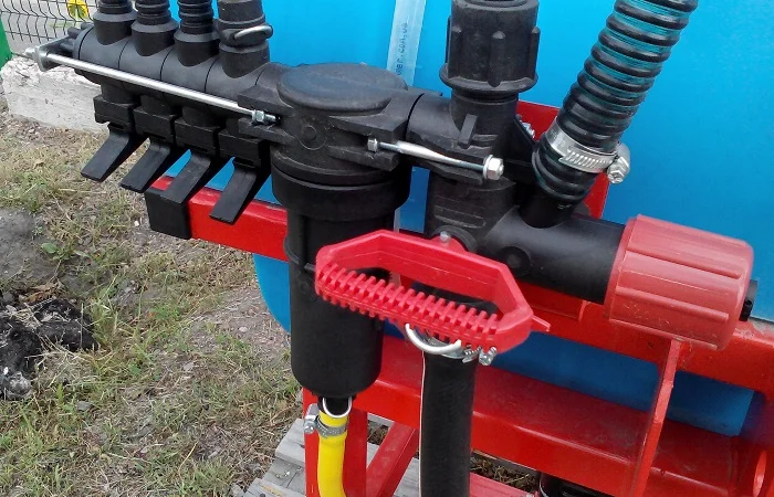 Обприскувач навісний 200 л штанга 8 м - фото № 7