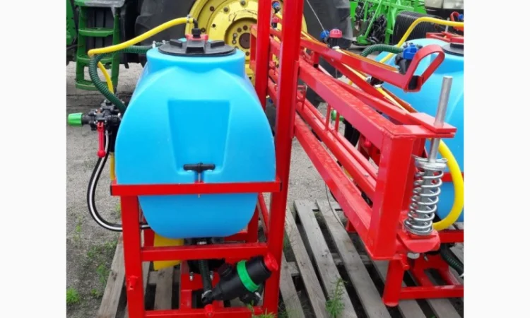 Навісний обприскувач 200 л для внесення пестицидів штанга 10 м - фото № 9