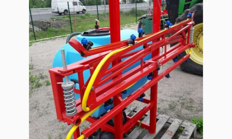 Навісний обприскувач 200 л для внесення пестицидів штанга 10 м - фото № 10