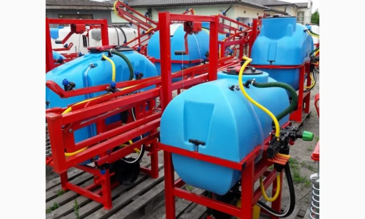 Навісний обприскувач 200 л для внесення пестицидів штанга 10 м - фото № 2