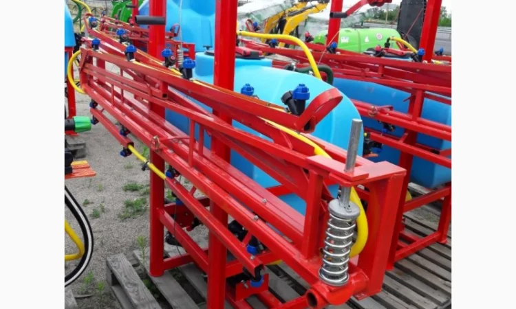 Навісний обприскувач 200 л для внесення пестицидів штанга 10 м - фото № 3