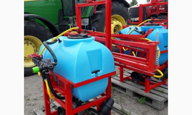 Навісний обприскувач 200 л для внесення пестицидів штанга 10 м - фото № 7