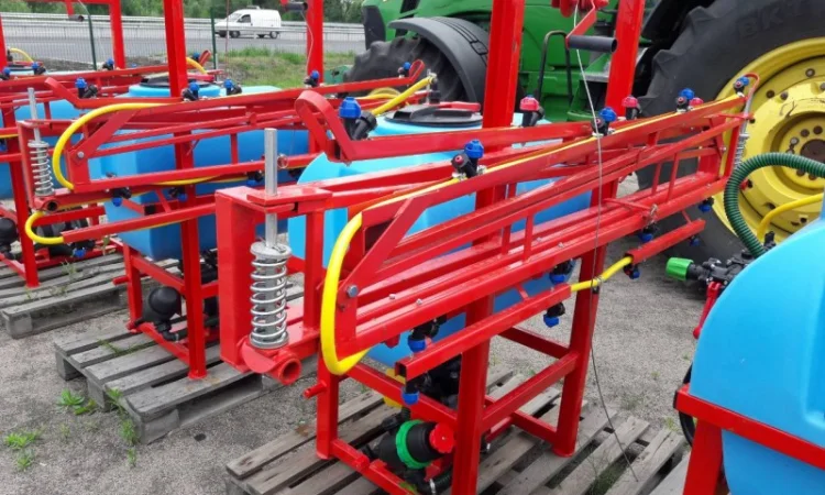 Навісний обприскувач 200 л для внесення пестицидів штанга 10 м - фото № 8