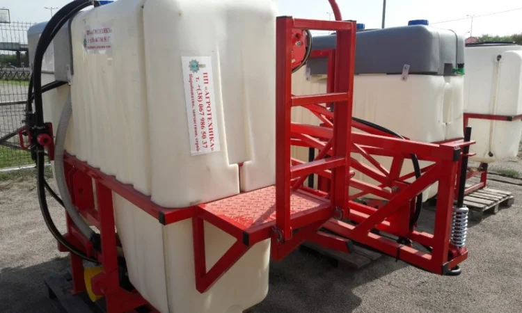 Навісний обприскувач ОП-1000 л штанга 16 м - фото № 19