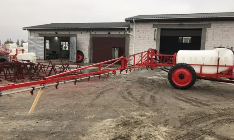 Обприскувач (крила механічні) ОСШ 2000, 2500 л штанга 18м - фото № 4