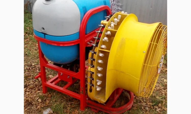 Навісний вентиляторний обприскувач 200 л - фото № 2