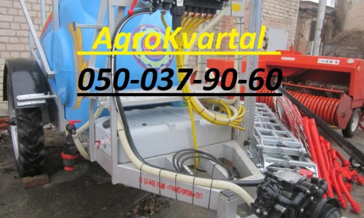 Опрыскиватель с оцинкованной штангой Максус 2000/18 метров,  Форсунки 3-х позиционные - фото № 2