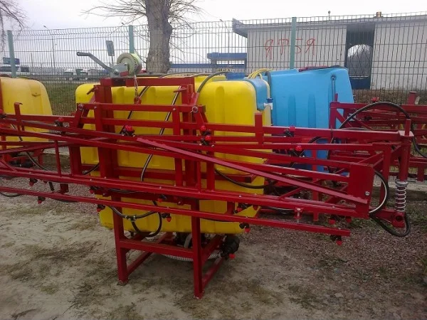 Обприскувач навісний ( начіпний ) 800 л штанга 14 м - фото № 2