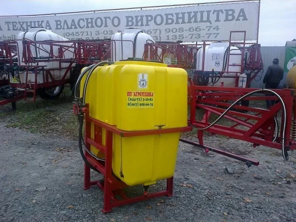 Обприскувач навісний ( начіпний ) 800 л штанга 14 м - фото № 1