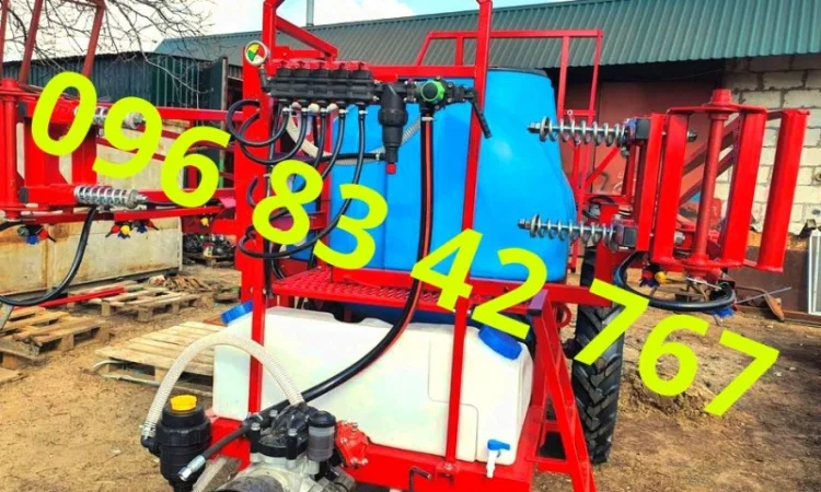 ОП 2000 (2500) л. Штанга 18 м. прицепной. Опрыскиватель используют - фото № 1