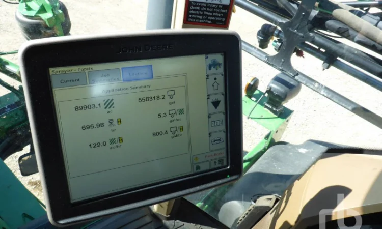 2010 г. 695 м.ч.Опрыскиватель Джон Дир Дір John Deere 4830 из США - фото № 5