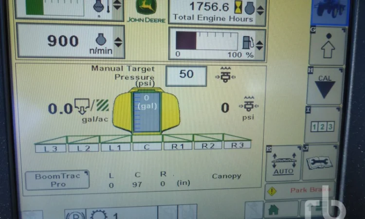 2010 г. 695 м.ч.Опрыскиватель Джон Дир Дір John Deere 4830 из США - фото № 4