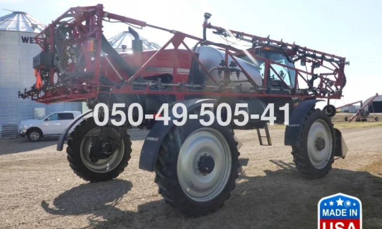 698 мч. Самоходный опрыскиватель Case Patriot 3330 б/у из США - фото № 3