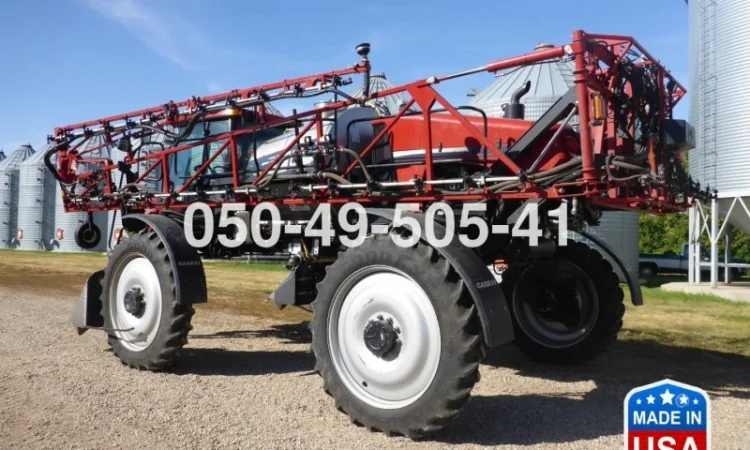 698 мч. Самоходный опрыскиватель Case Patriot 3330 б/у из США - фото № 4