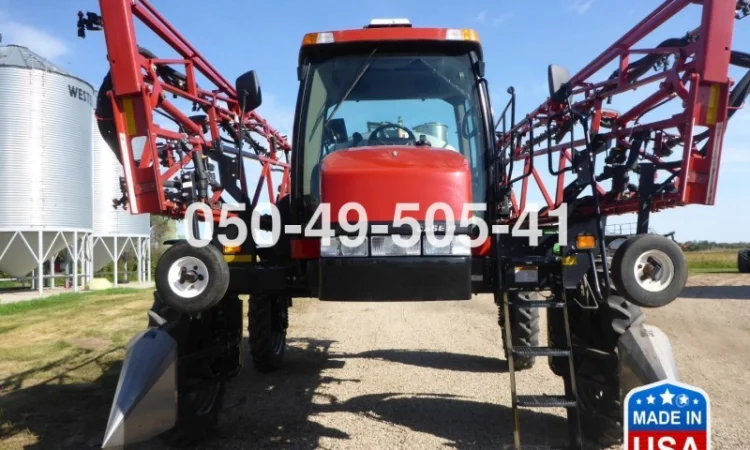 698 мч. Самоходный опрыскиватель Case Patriot 3330 б/у из США - фото № 6