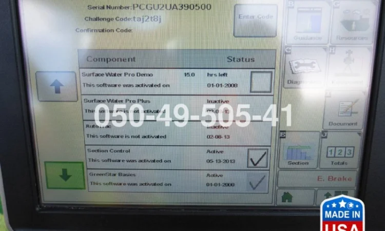 Самоходный опрыскиватель Джон Дир John Deere 4940 2013 г. купить в Украине - фото № 9