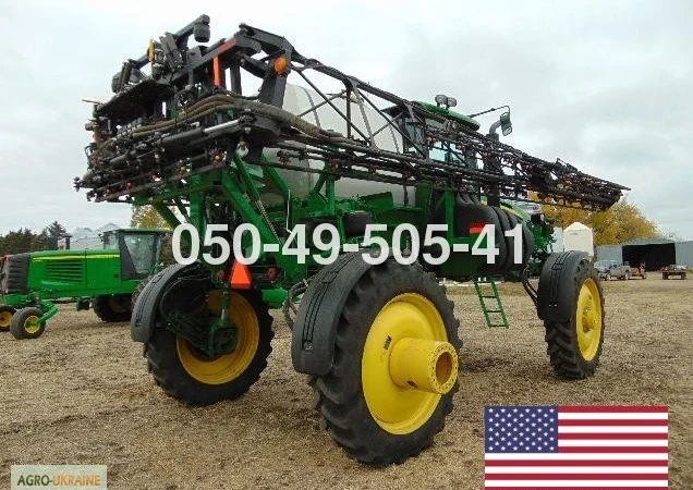 260 м.ч. опрыскиватель John Deere Джон Дир 4830 б/у бумтрек, автотрек - фото № 3