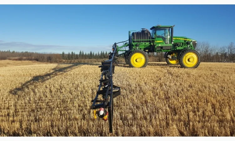 Опрыскиватель John Deere 4730 из США Состояние нового - фото № 9