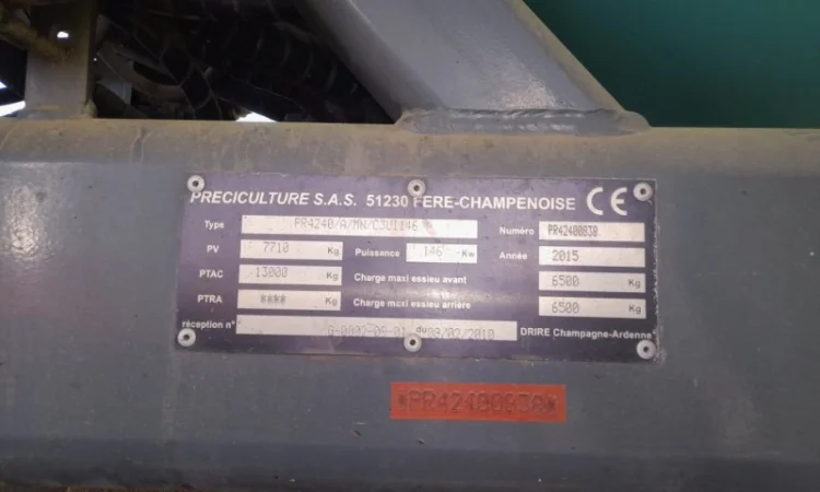 Опрыскиватель самоходный Berthoud RAPTOR 4240 - фото № 12