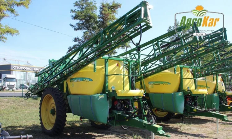 Обприскувач John Deere 740 (614) - 28 метрів - фото № 1