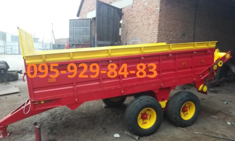 Прицеп для внесения удобрений РОУ-6 - фото № 3