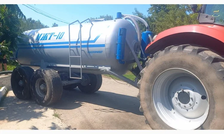 Бочка навозу МЖТ-10 вакумна з розкидачем - фото № 5