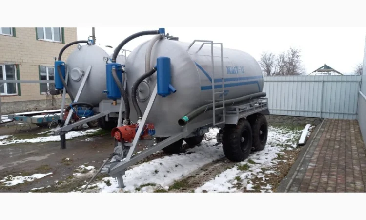 Бочка МЖТ-12 вакумна для навозу та води - фото № 2