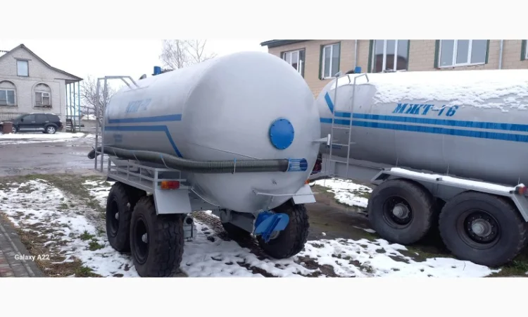 Бочка МЖТ-12 вакумна для навозу та води - фото № 3