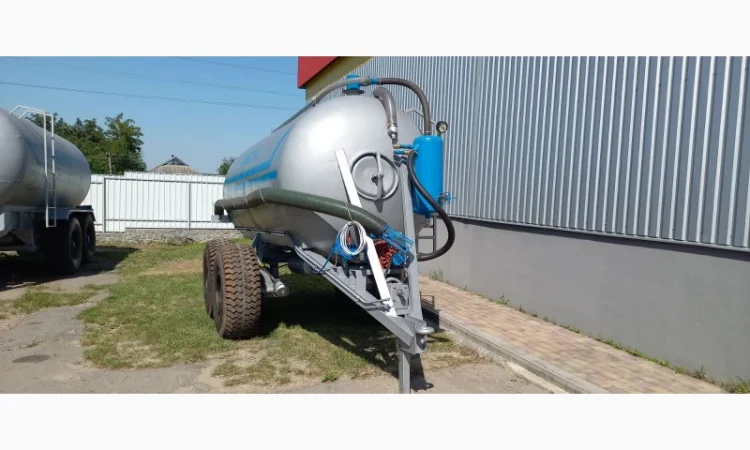 Бочка МЖТ-8 вакумна для навоза з розкидачем - фото № 2