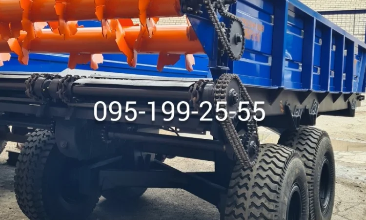 Гноєрозкидач ПРТ-10; вал карданний ПРТ-10; бітер ПРТ-10; опора бітера ПРТ-10 - фото № 2