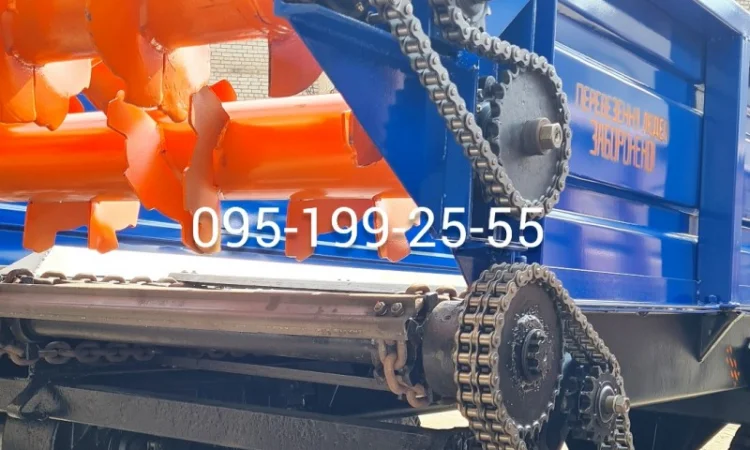 Гноєрозкидач ПРТ-7, ПРТ-10; опора бітера ПРТ-7, ПРТ-10; бітер ПРТ-7, ПРТ-10 - фото № 2