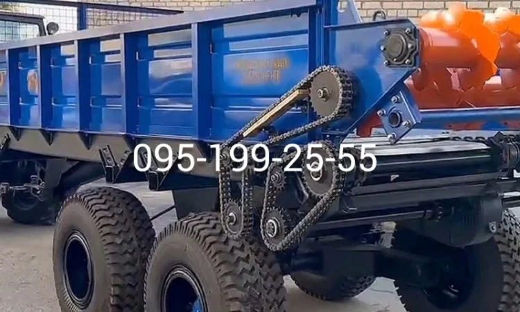 Розкидач органічних добрив ПРТ; гноєрозкидач ПРТ-10 - фото № 1