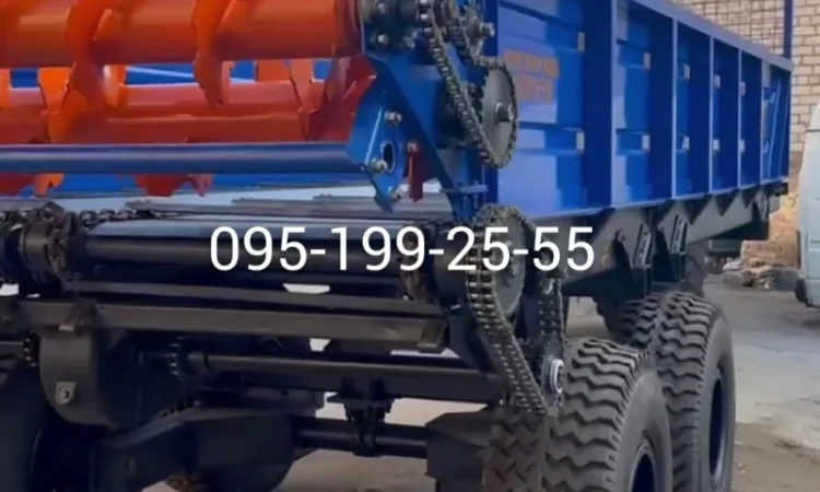 Розкидач органічних добрив ПРТ; гноєрозкидач ПРТ-10 - фото № 2