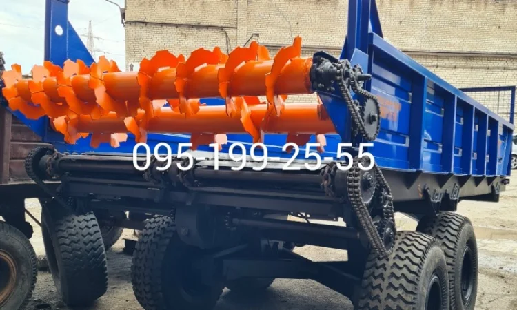 Гноєрозкидач ПРТ-10; транспортер ПРТ-10; бітер ПРТ-10; сектор бітера ПРТ-10 - фото № 2