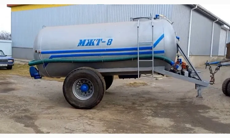 Бочка МЖТ-8 для навозу або води - фото № 1