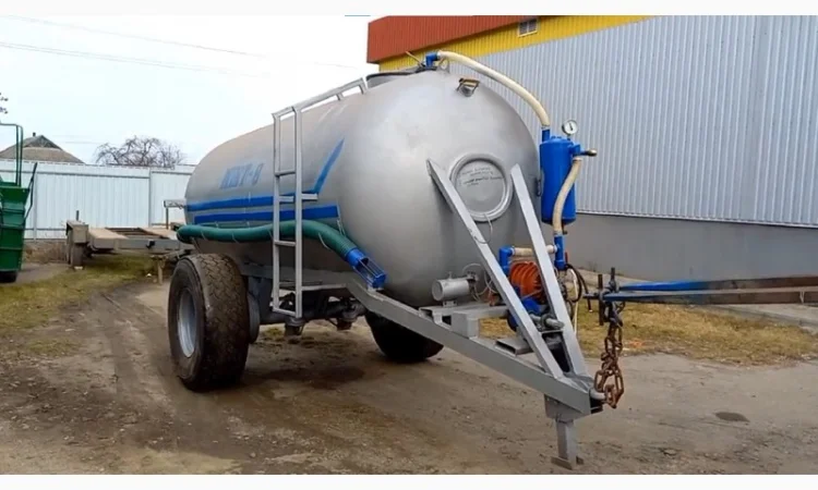 Бочка МЖТ-8 для навозу або води - фото № 2