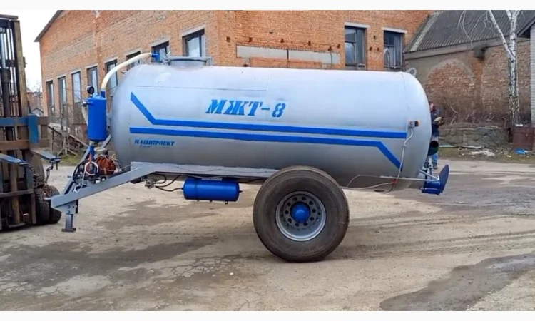 Бочка МЖТ-8 для навозу або води - фото № 3