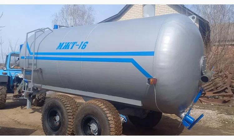 Бочка МЖТ-16 вакумна для навозу чи води - фото № 1