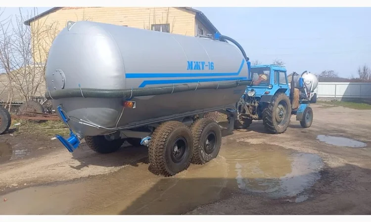 Бочка МЖТ-16 вакумна для навозу чи води - фото № 2