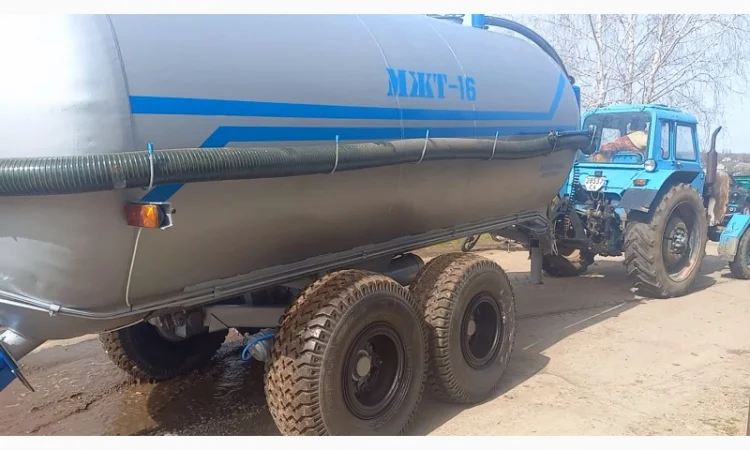 Бочка МЖТ-16 вакумна для навозу чи води - фото № 3