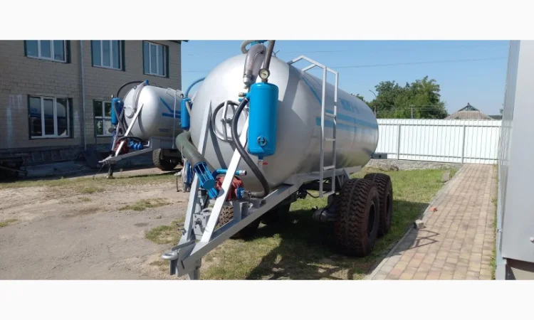 Бочка навозу МЖТ-8 вакумна з розкидачем - фото № 2