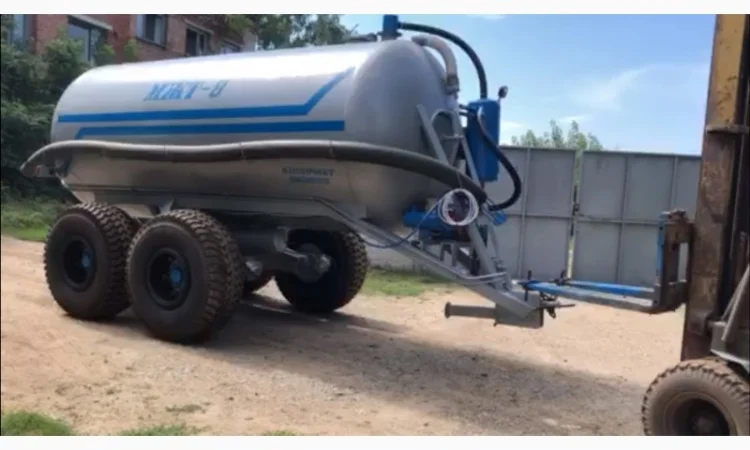 Бочка навозу МЖТ-8 вакумна з розкидачем - фото № 3